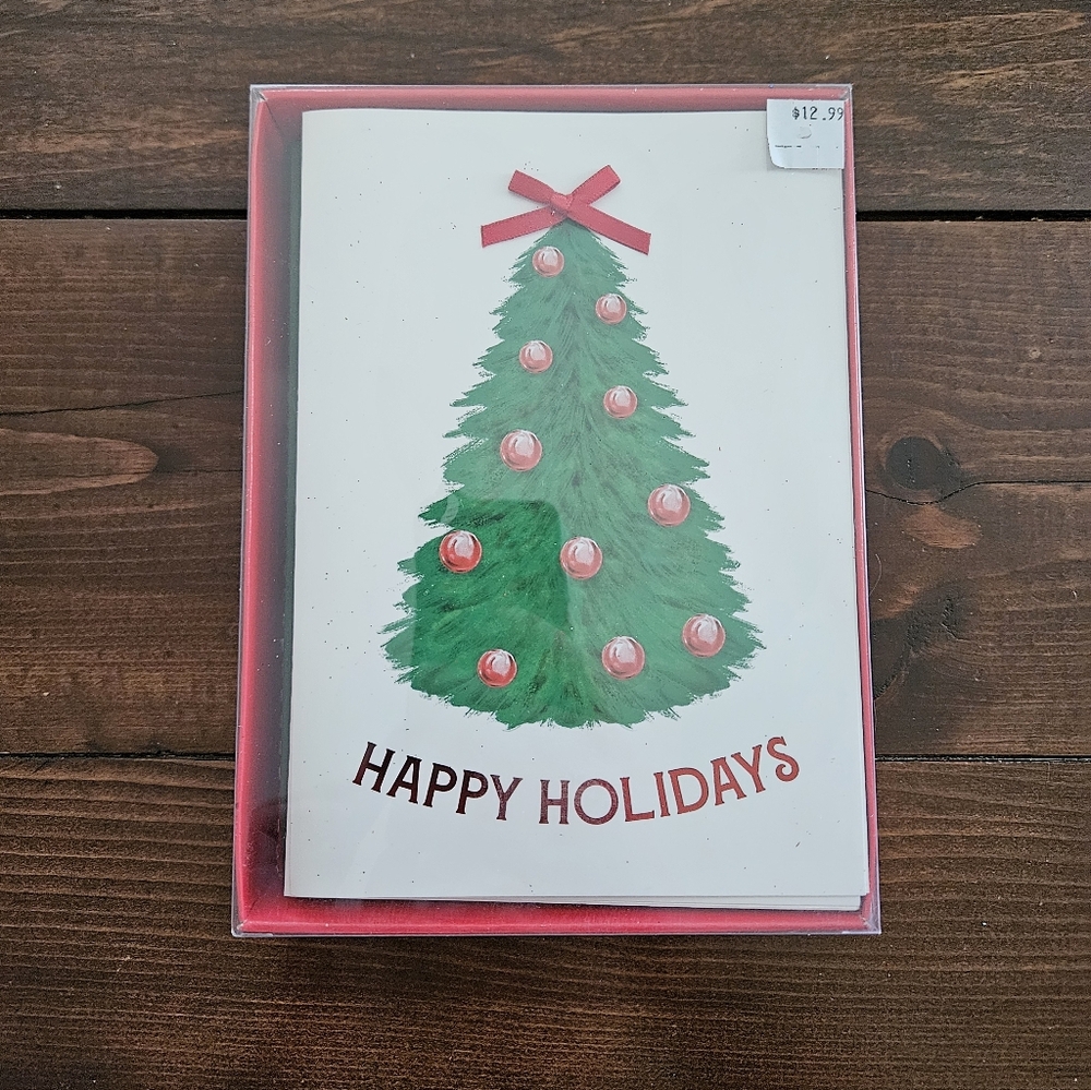 Ashland‎ Christmas Tree Happy Holidays Card Set NEW Set of 10